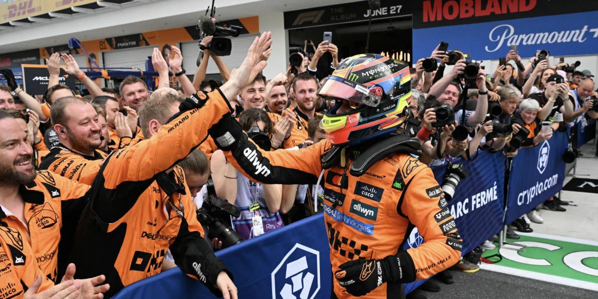 El australiano Oscar Piastri ganó el Gran Premio de Miami de la Fórmula Uno