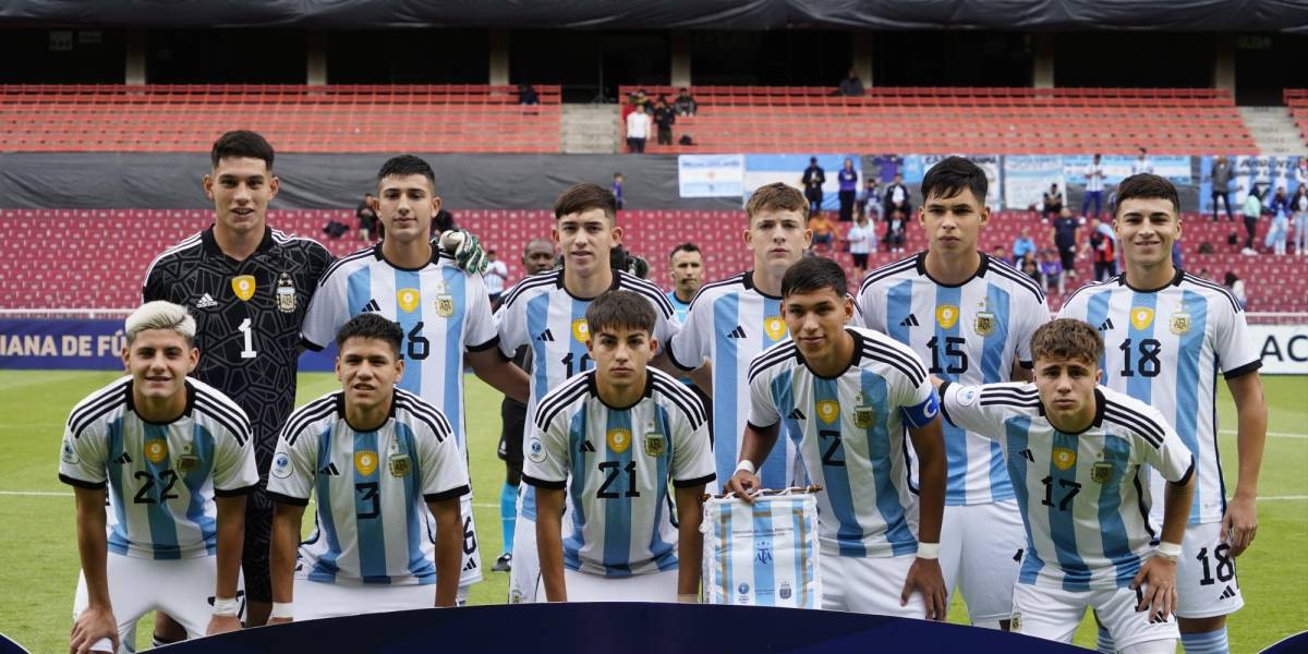 Argentina selló su pase al Mundial sub-17 tras la derrota de Chile