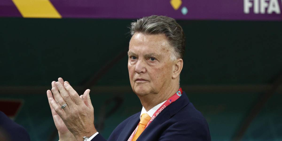 DT de Países Bajos Louis Van Gaal: Ecuador nos superó