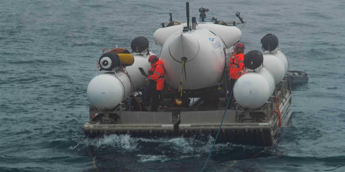 Los restos del sumergible Titán llegan a Canadá