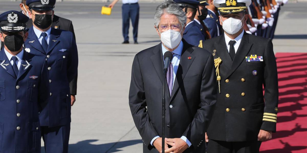 Lasso aterriza en Chile para la toma de posesión de Gabriel Boric