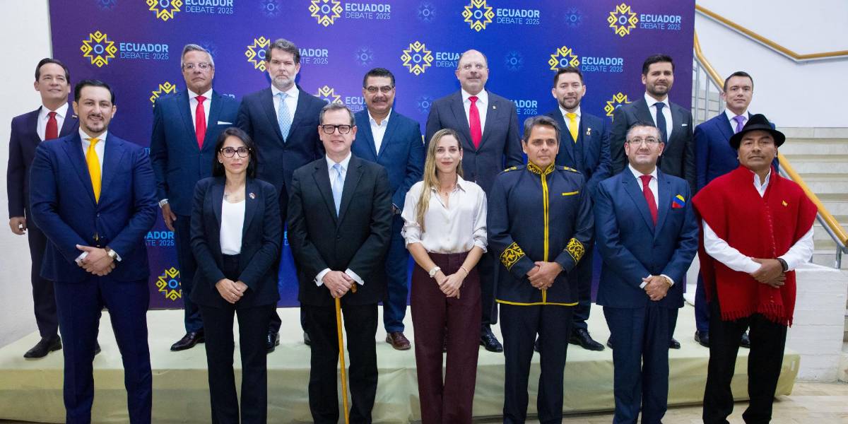 EN VIVO | Elecciones Ecuador 2025 | Así fue el debate presidencial de los dos grupos