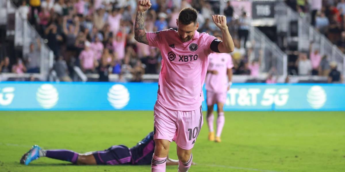 Lionel Messi: Inter Miami goleó al Charlotte con gol del argentino y asistencia de Campana