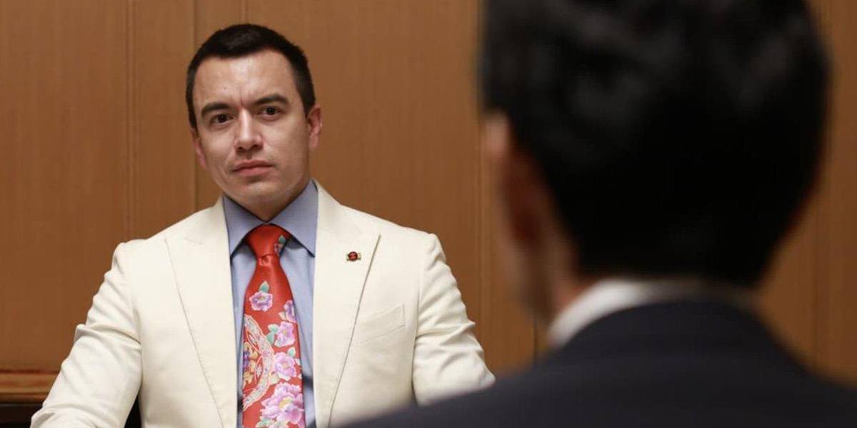 Daniel Noboa pospone su viaje a Vietnam por motivos de agenda