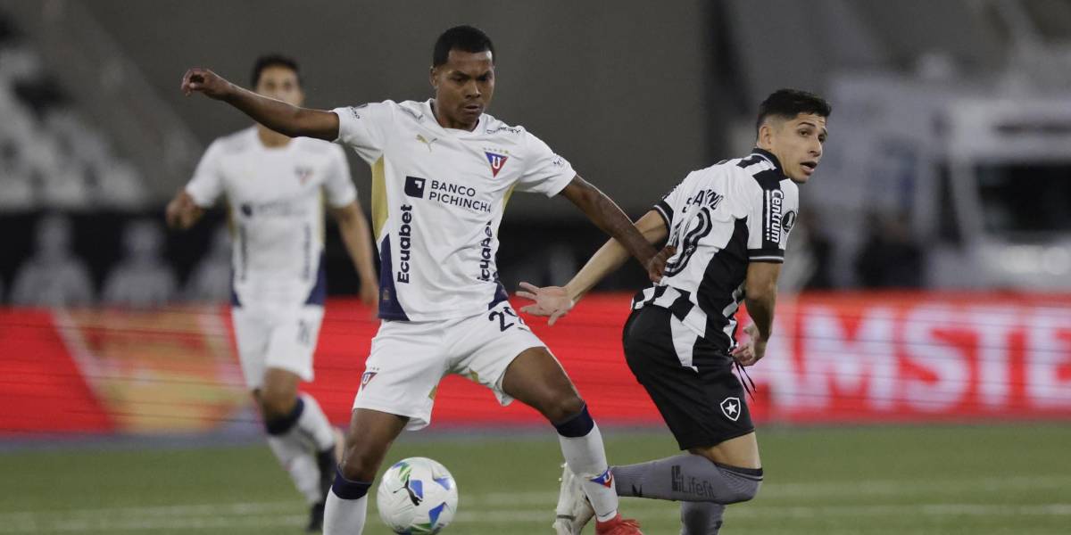 Error letal en 14 segundos: Liga de Quito perdió ante Botafogo en la Copa Libertadores