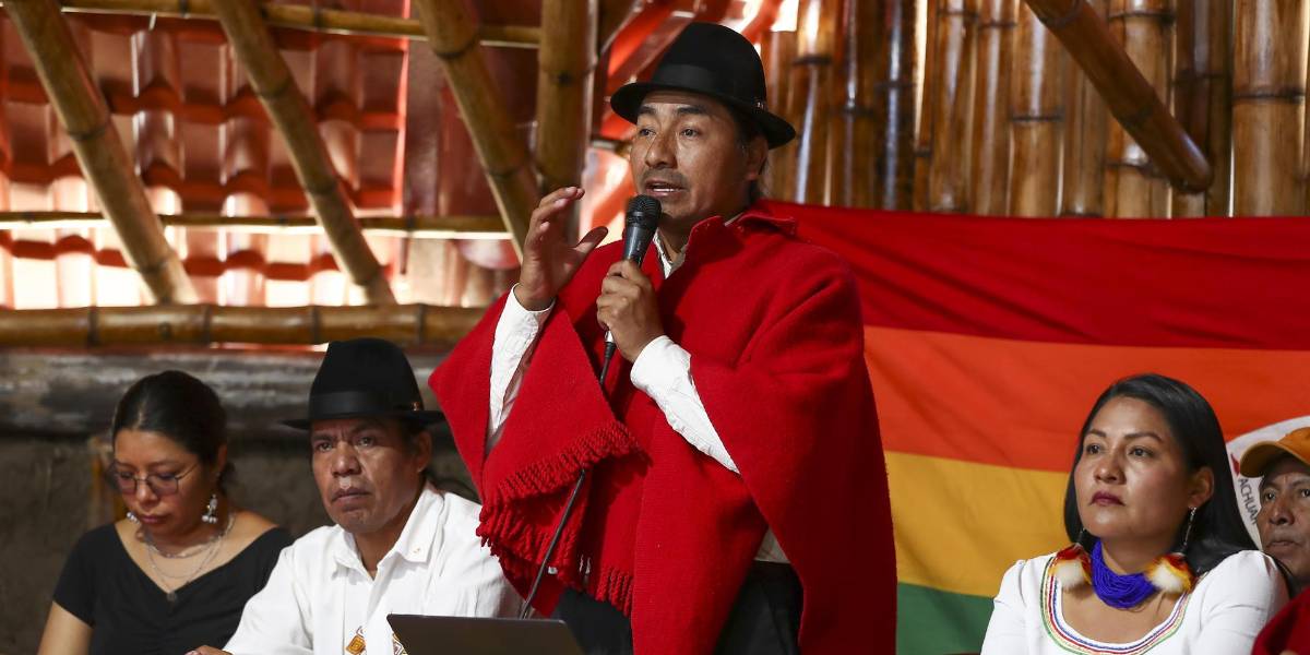 La Conaie y otras organizaciones indígenas analizan qué postura tomarán en el balotaje