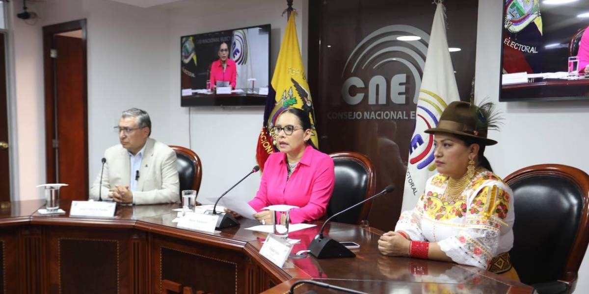 Elecciones Ecuador 2023: el CNE aplicará la paridad en binomios presidenciales