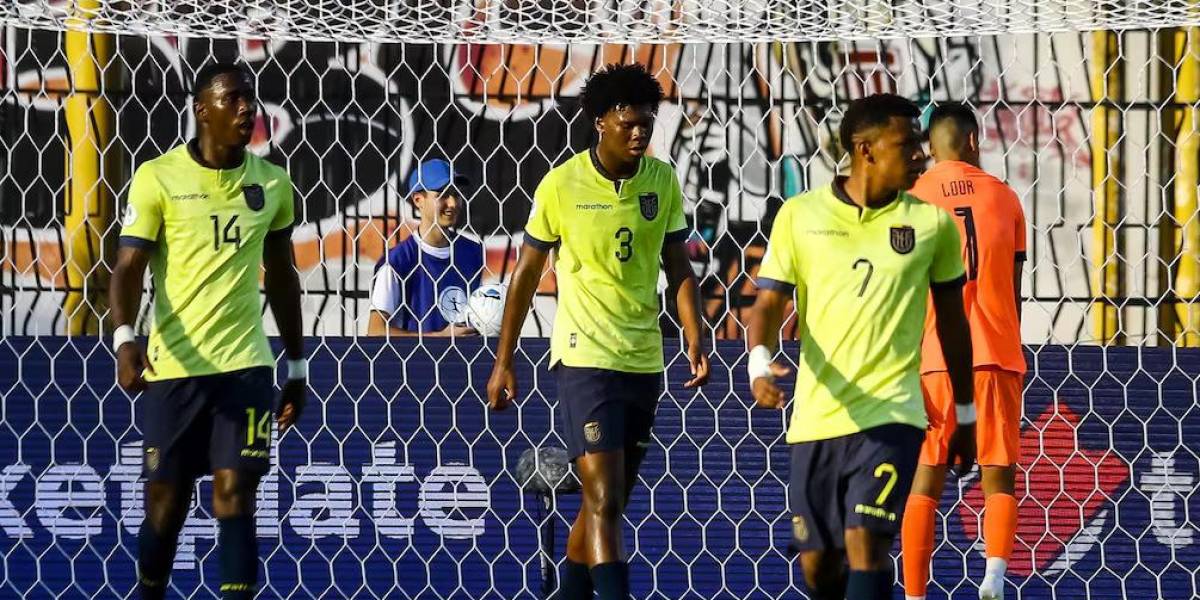 Ecuador cae ante Colombia y se complica en el grupo B del Sudamericano sub 20