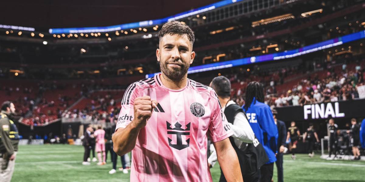 Jordi Alba se retirará del fútbol profesional al final de la temporada con el Inter Miami