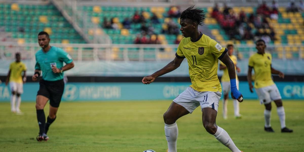 Mundial Sub 17: ¿Por qué Allen Obando no empezó de titular en el partido de Ecuador?