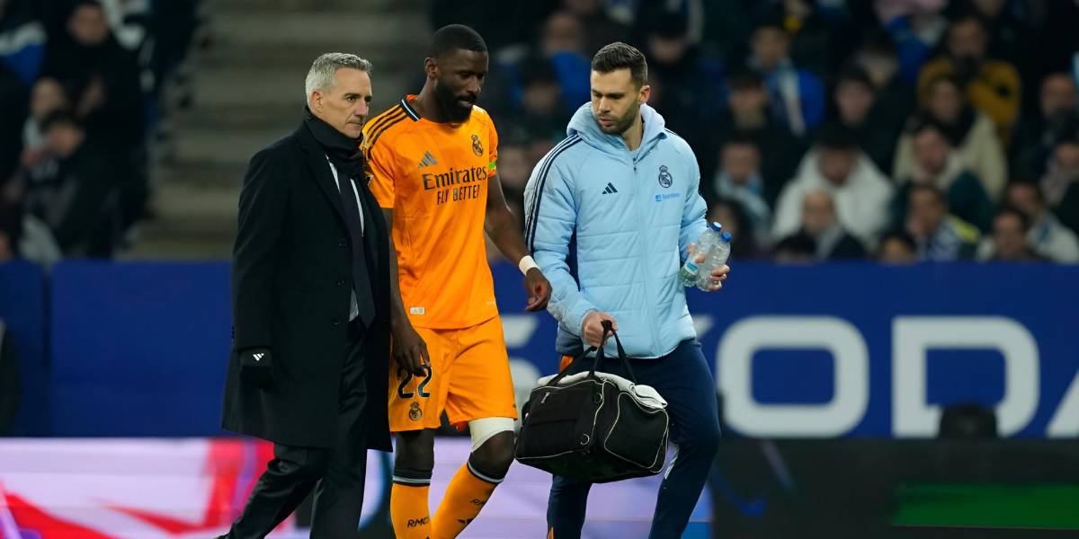 Rüdiger no estará disponible durante 3 semanas