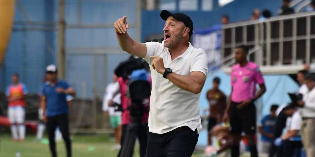 Guillermo Duró: Acá no se puede dosificar nada. Estamos peleando en dos frentes, LigaPro y Copa Ecuador