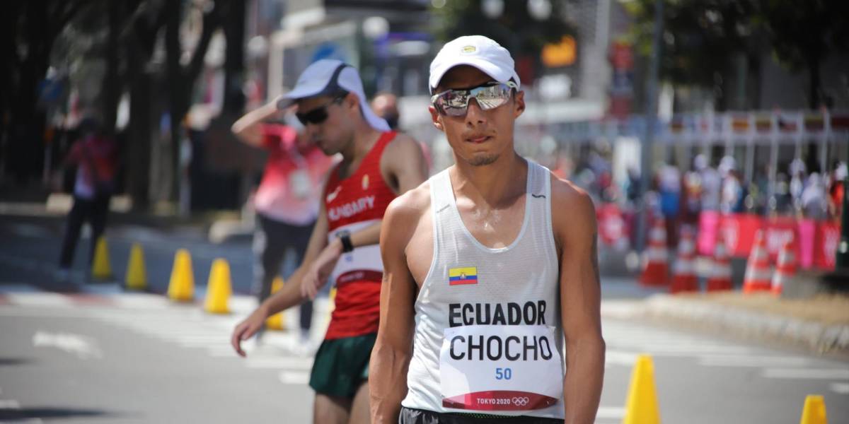 Andrés Chocho termina en el puesto 19 de los 50km marcha de los Juegos Olímpicos