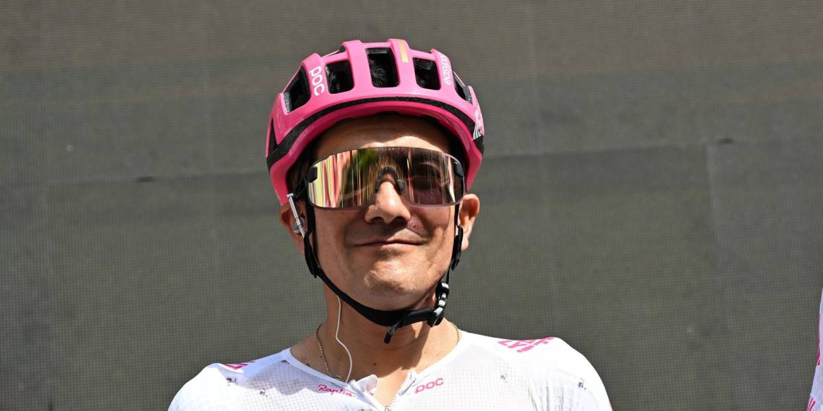 Richard Carapaz: Contentos con el trabajo realizado en el Giro de Italia, nos vamos con un tercer lugar muy bonito