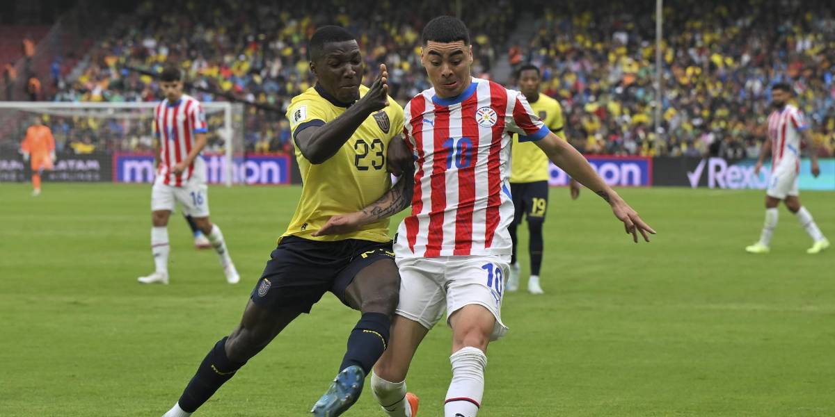 Este es el historial de partidos entre la selección de Paraguay y Ecuador por Eliminatorias