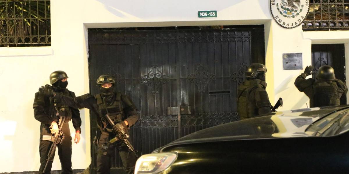 México denuncia ante la ONU la incursión policial de Ecuador en su embajada