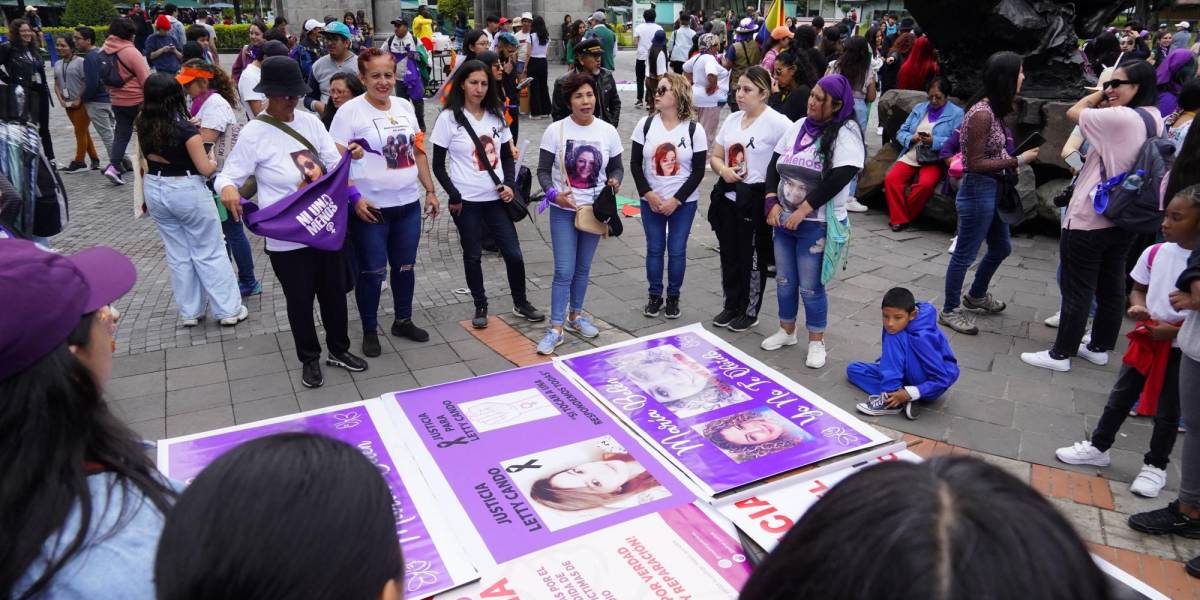 Verdad, justicia y reparación, las exigencias en Ecuador en el Día de la Eliminación de la Violencia contra la Mujer