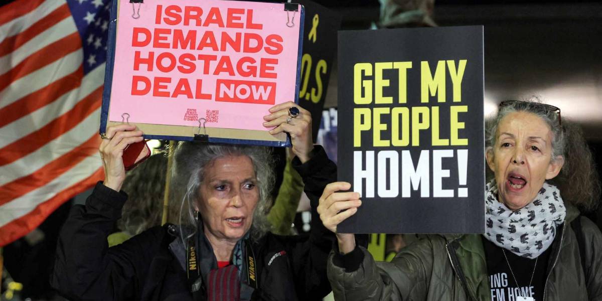 Netanyahu negociaría acuerdo de liberación de rehenes con EE. UU.