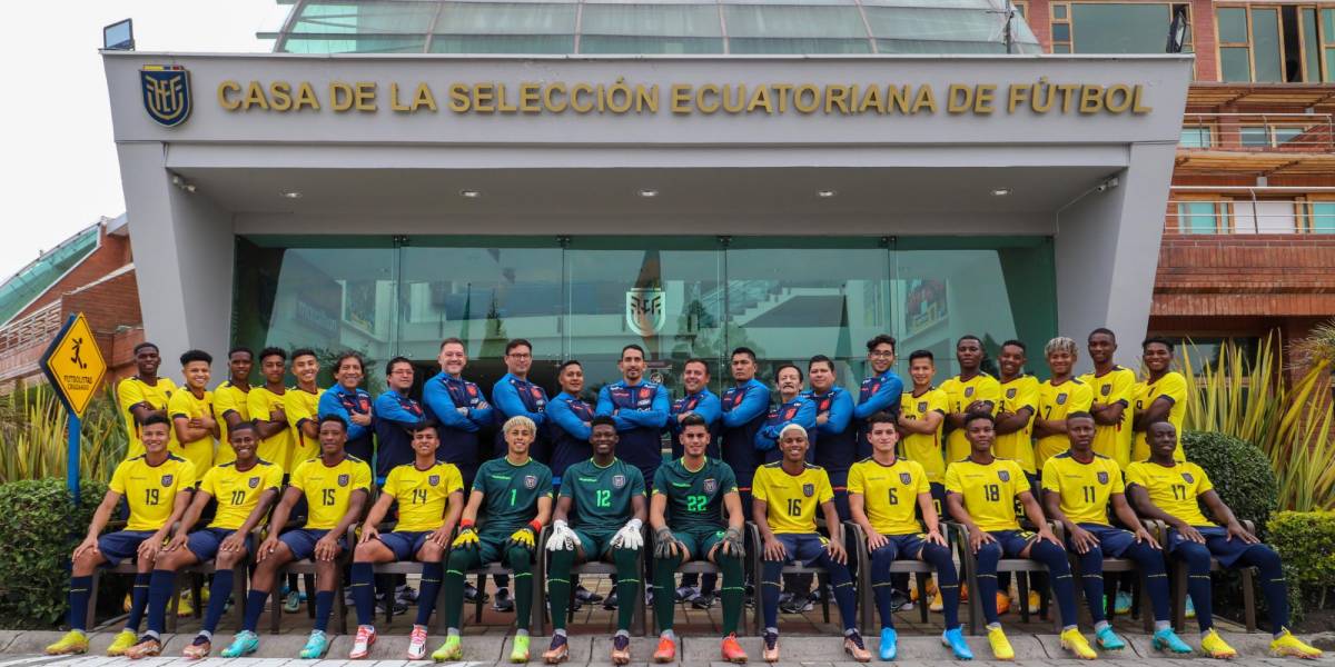Conoce el calendario que tendrá la Selección de Ecuador en el Sudamericano Sub 20