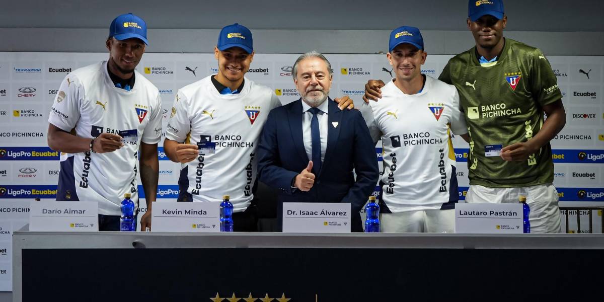 Estos son todos los refuerzos confirmados de Liga de Quito para 2025