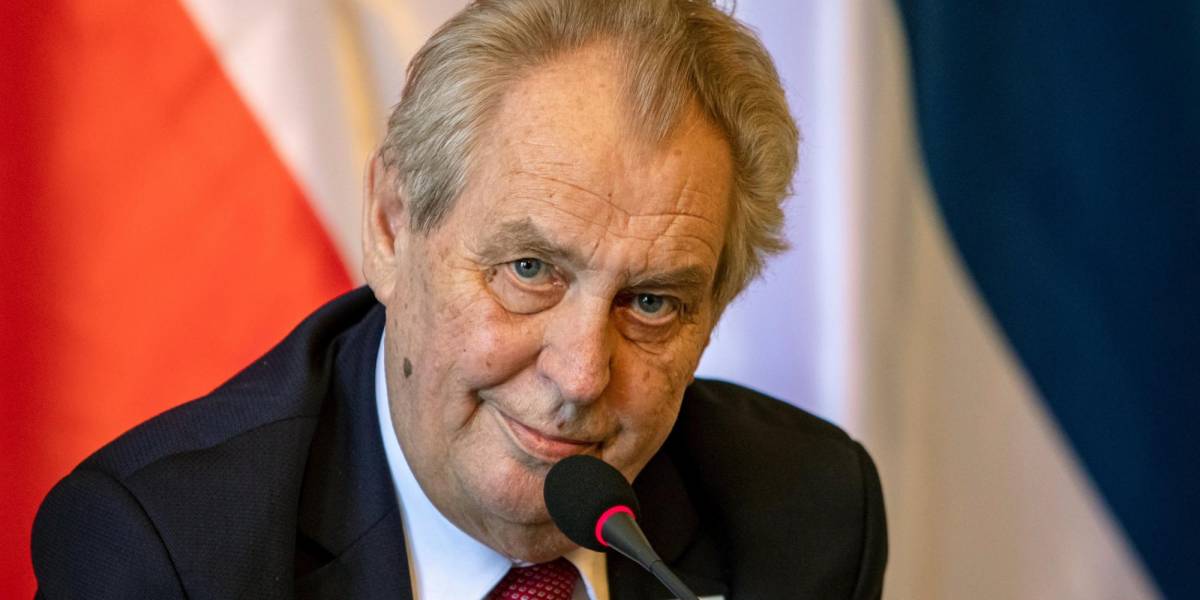El presidente checo en cuidados intensivos tras encontrarse con Babis