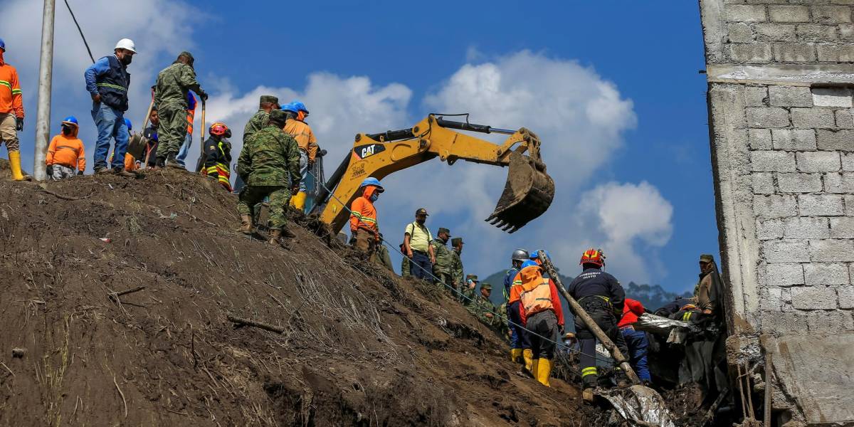 Quito presentará el martes el plan de reconstrucción de zona afectada por aluvión