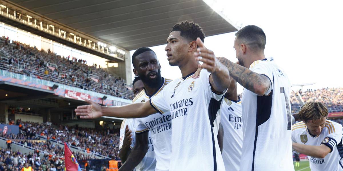 Real Madrid derrotó al FC Barcelona con dos goles de Jude Bellingham