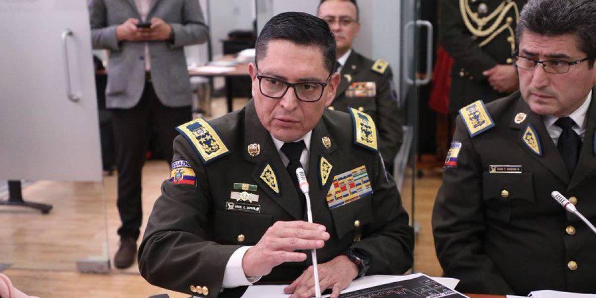 El comandante de la Policía, César Zapata, dice que los delitos se han reducido en el país