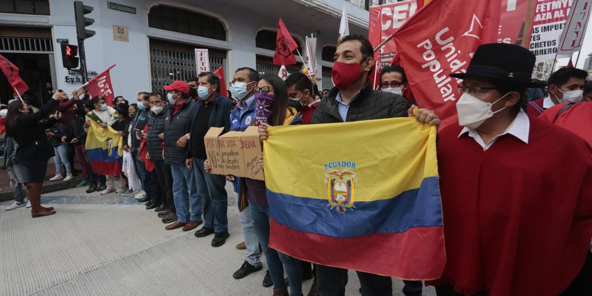 Sindicatos creen que jornada de protestas en Ecuador fue exitosa