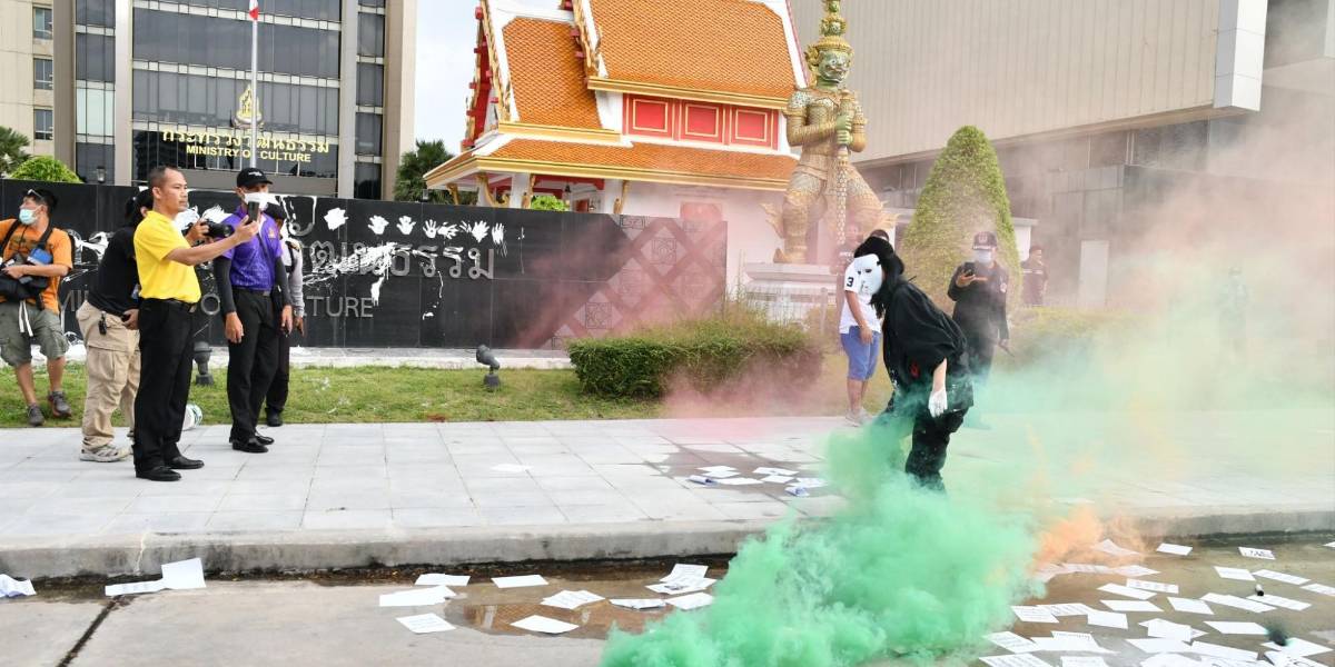 Manifestaciones en Tailandia se prohíben durante la elección del primer ministro