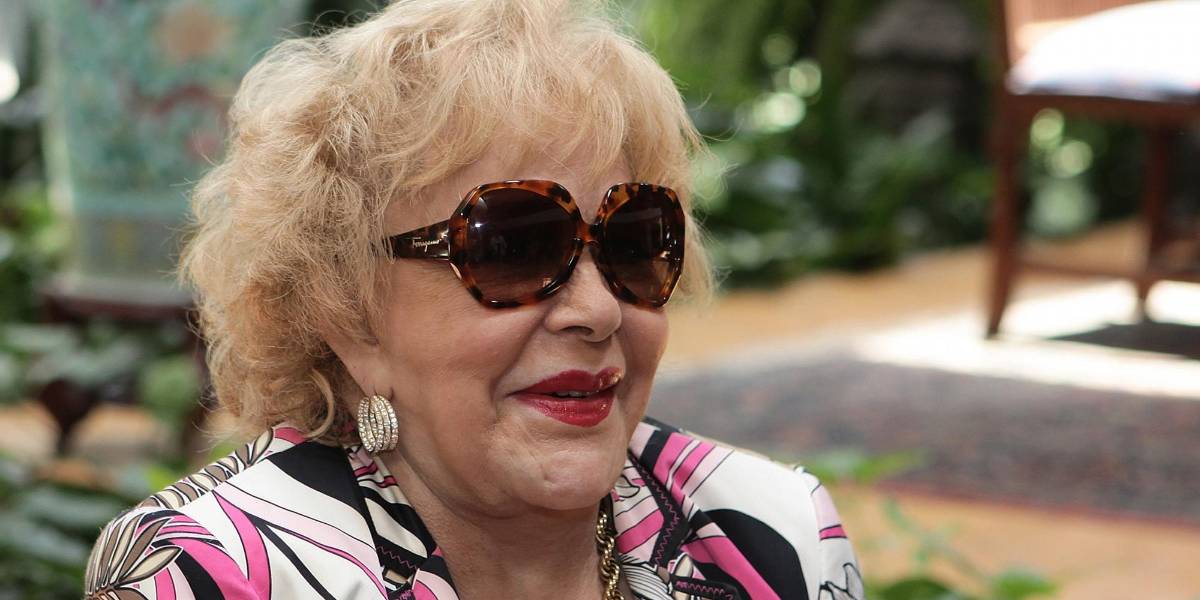 La actriz mexicana Silvia Pinal pasa Navidad aislada pero bien y tranquila