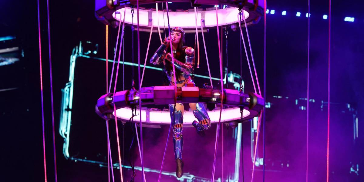 Katy Perry recibió descarga eléctrica en un concierto en Estados Unidos