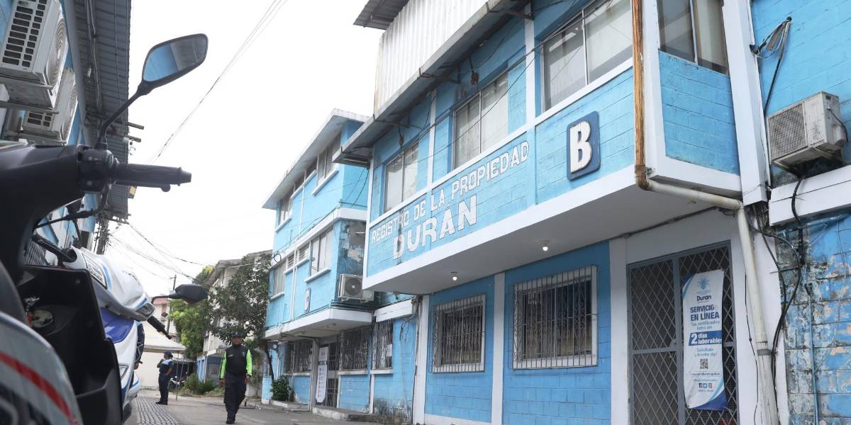 Una funcionaria del Registro de la Propiedad de Durán es amenazada