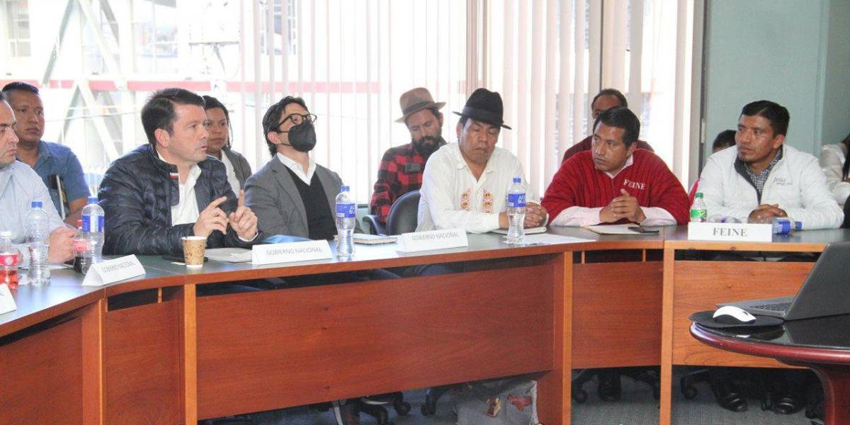 Así estarán divididas las 10 mesas temáticas que analizarán las demandas de la Conaie