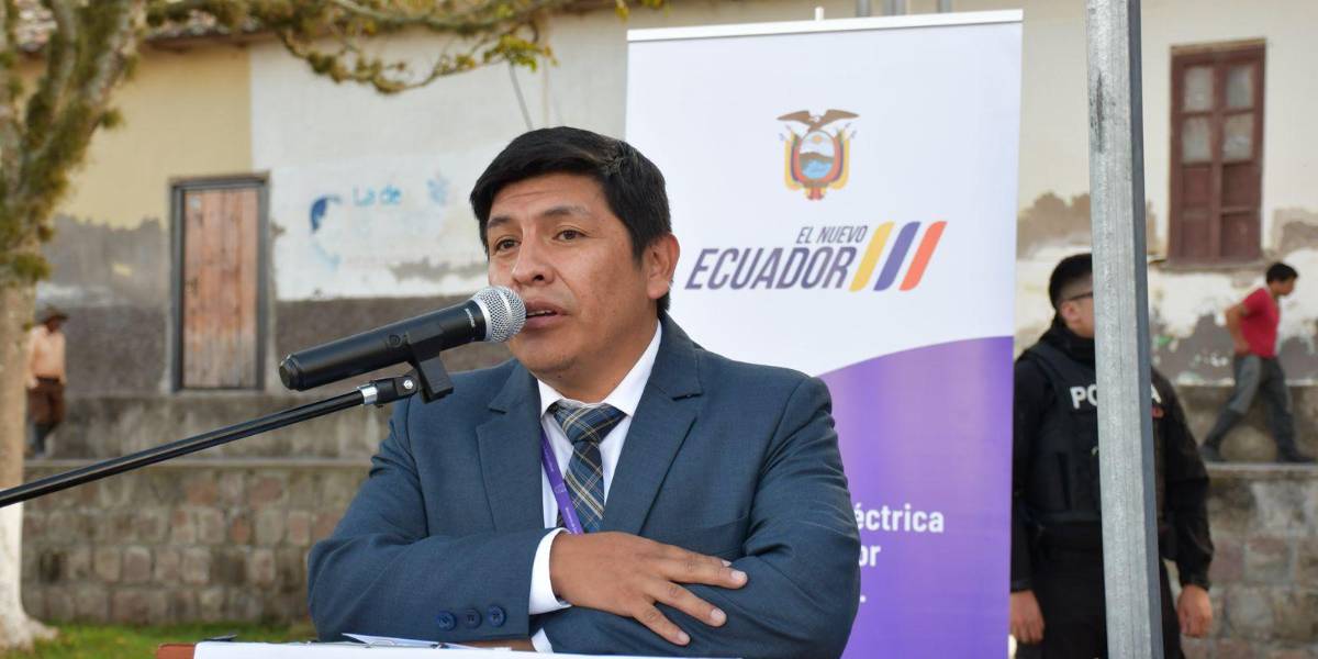 Fernando Pullupaxi es el nuevo viceministro encargado de Electricidad, en reemplazo de Fabián Calero