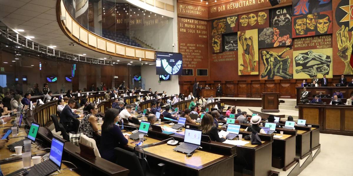 La Asamblea acepta cambios de Daniel Noboa en el Código de la Democracia