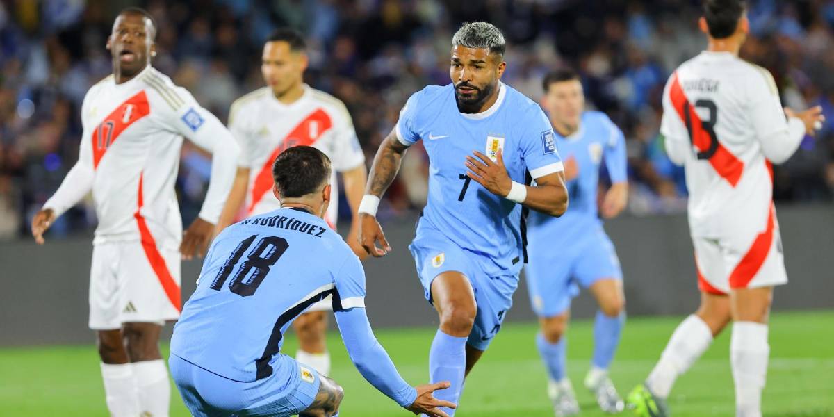 ¡Victoria charrúa! Uruguay goleó a Perú y se clasificó al Mundial 2026