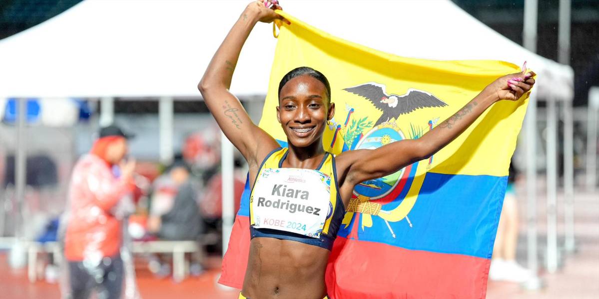 Kiara Rodríguez, bicampeona mundial de paratletismo en los 100 metros planos