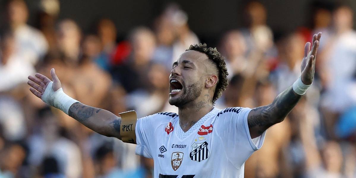 El Santos de Neymar derrotó a Cruzeiro y se salvó del descenso en el Brasileirão