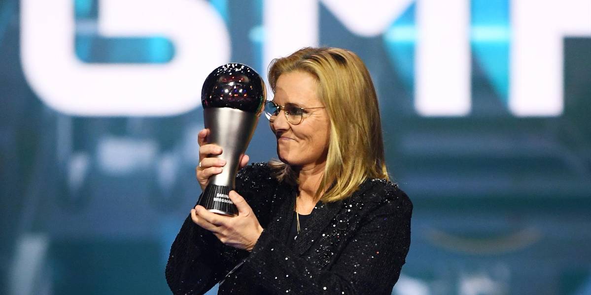 Sarina Wiegman gana por cuarta vez el premio The Best como mejor entrenadora