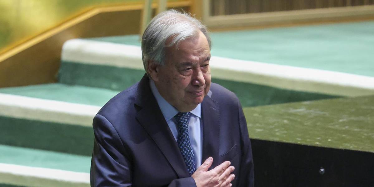 António Guterres expresa su preocupación por la violencia en las protestas y llama al diálogo