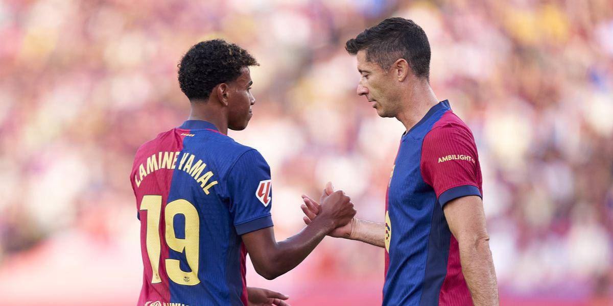 Lamine Yamal y Lewandowski son multados por incumplir normas del control antidopaje