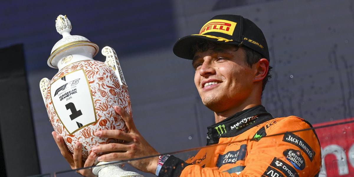 Lando Norris triunfa en el GP de Hungría 2025 y McLaren logra otro doblete en Fórmula 1
