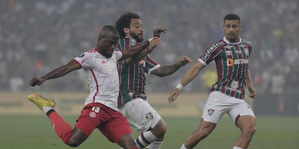 Copa Libertadores: Internacional de Porto Alegre, con Enner Valencia, y Fluminense no se sacaron ventaja en la ida de semifinales
