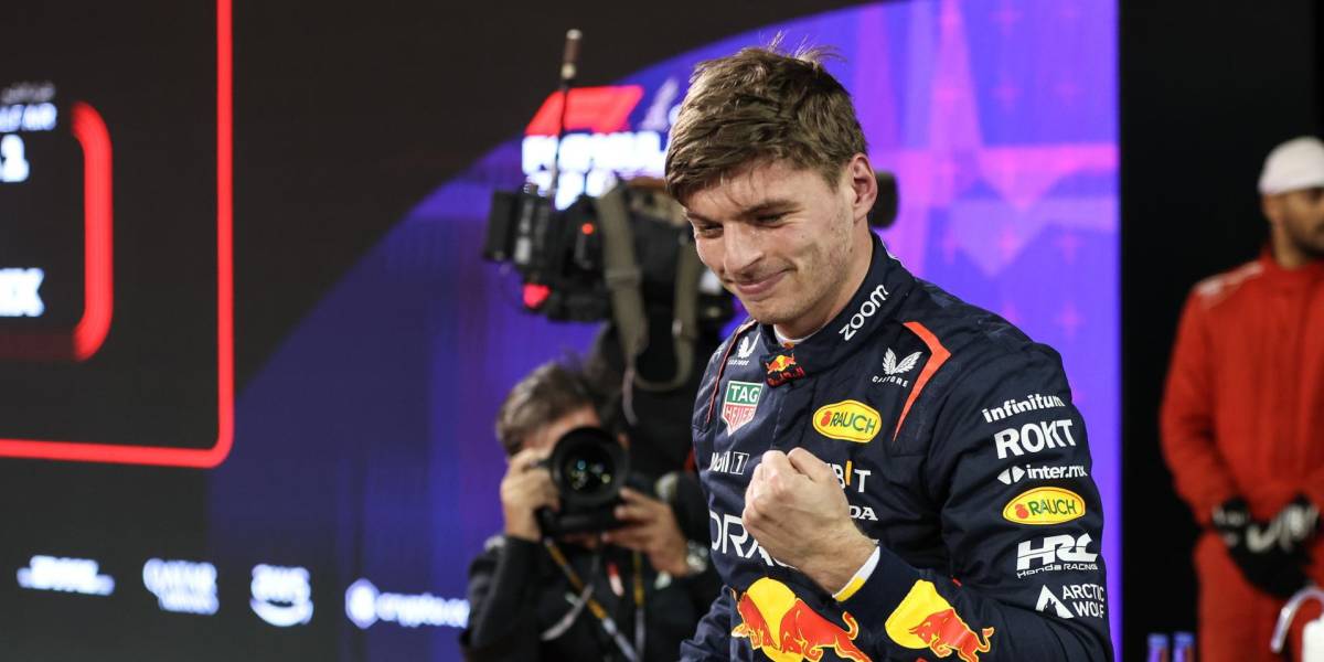 El piloto neerlandés Max Verstappen largará primero en el Gran Premio de Baréin