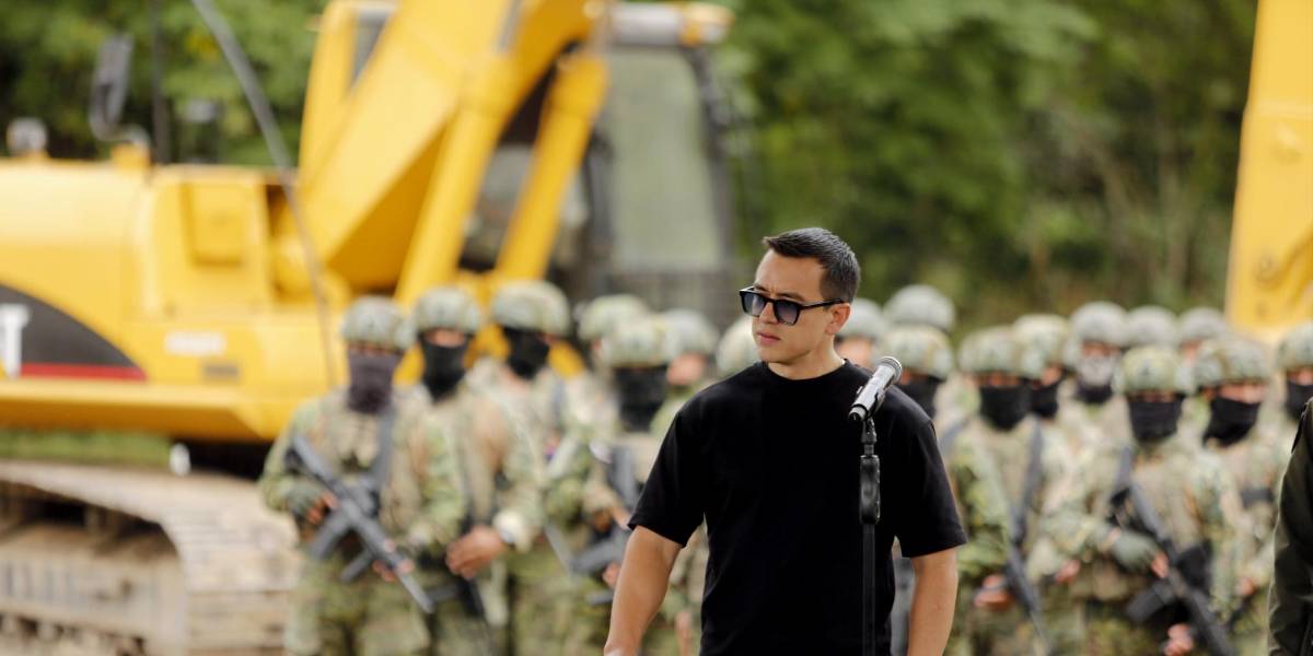 Daniel Noboa decreta un nuevo estado de excepción en seis provincias y un cantón