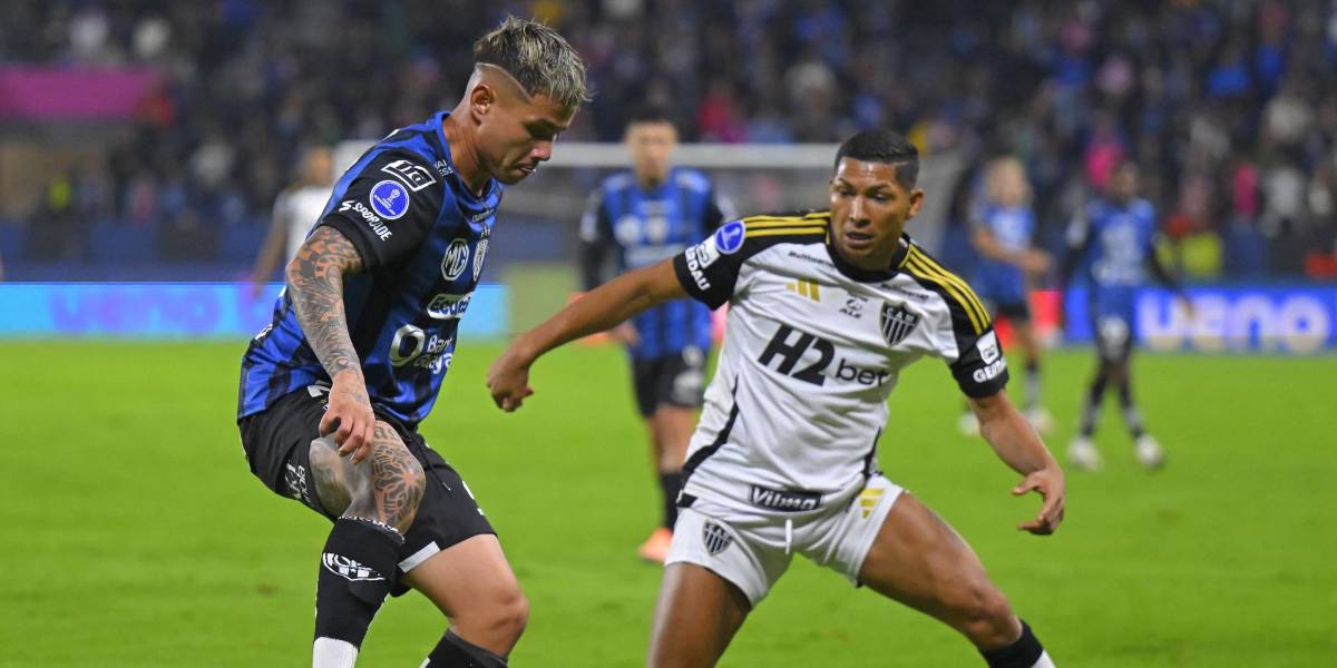 Independiente del Valle dejó escapar la victoria y empató con Atlético Mineiro en la semifinal de ida de la Copa Sudamericana