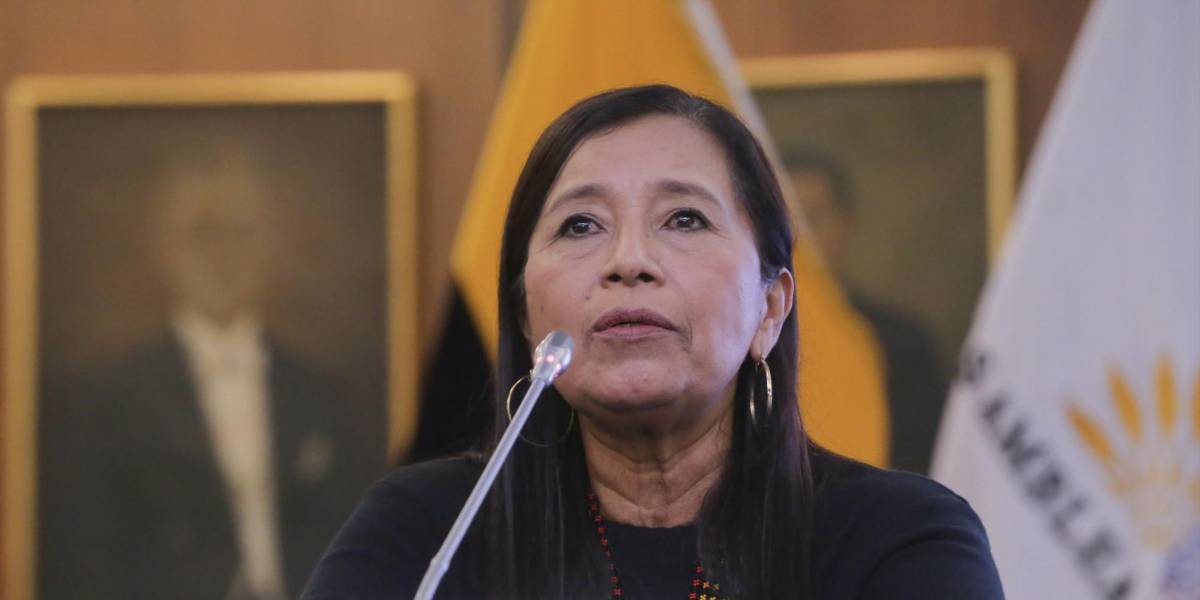 Guadalupe Llori no logró recuperar la Presidencia de la Asamblea