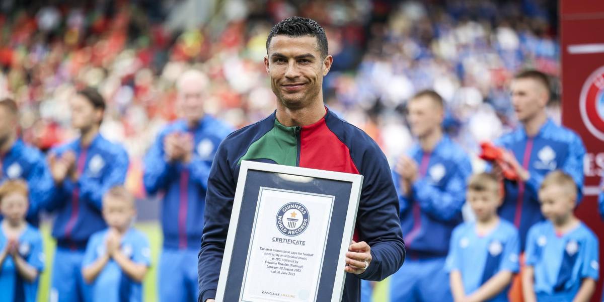 Cristiano Ronaldo, el primer jugador de la historia en disputar 200 partidos con una selección