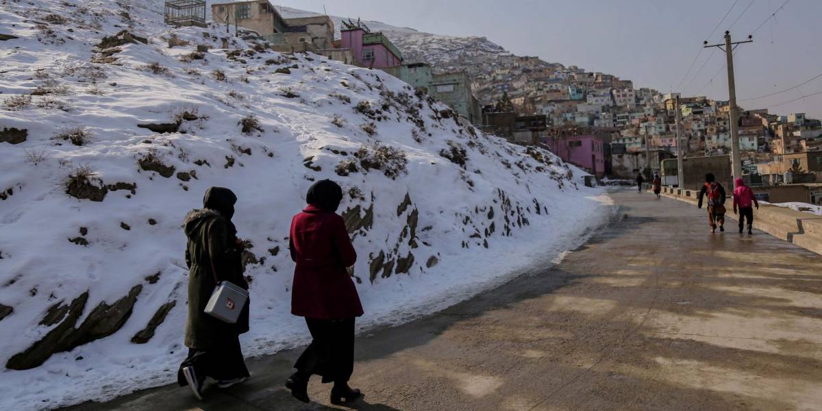 Ola de frío en Afganistán deja al menos 158 muertos